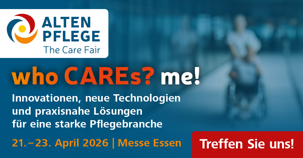 ALTENPFLEGEMESSE 2026 - Wir sind dabei!