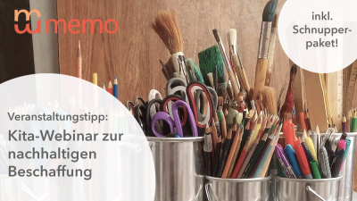 Veranstaltungstipp: Kita-Webinar zur nachhaltigen Beschaffung