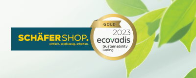 Schäfer Shop von EcoVadis mit Gold ausgezeichnet