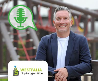 Für unser Morgen Podcast: Zu Gast, Philip Herrmann von Westfalia Spielgeräte 