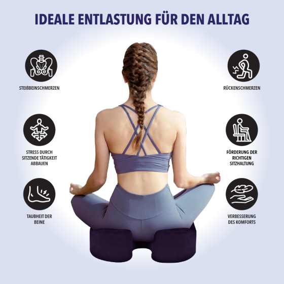ergonomisches Sitzkissen